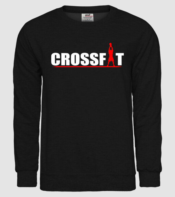 Crossfit model negru pe tricou