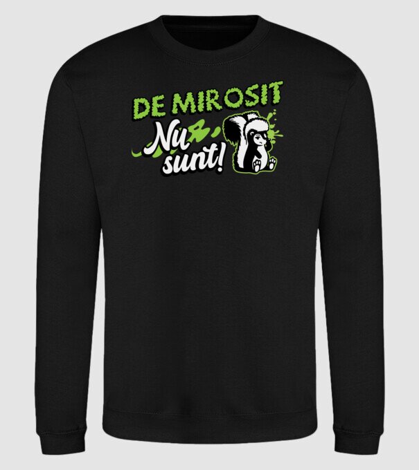 De mirosit nu sunt model negru pe tricou