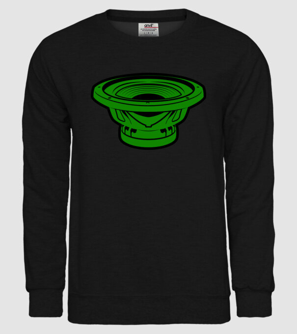 Difuzor model negru pe tricou