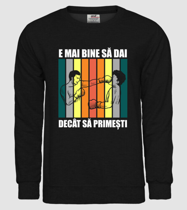 E mai bine să dai decât să primești model negru pe tricou