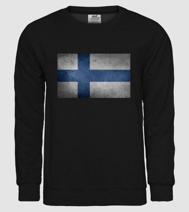 FINLAND model negru pe tricou