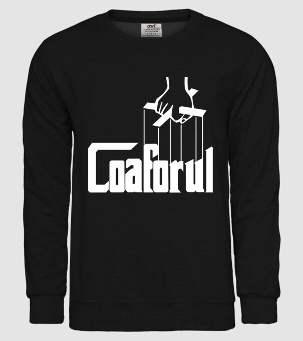 Coaforul/ Frizerul model negru pe tricou