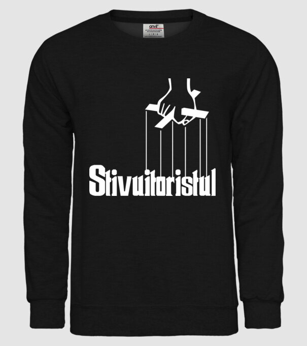 Stivuitoristul model negru pe tricou