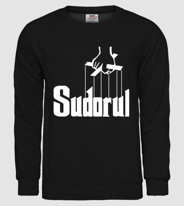 Sudorul model negru pe tricou