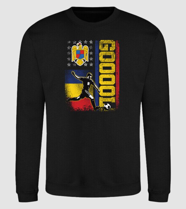 GOOOL model negru pe tricou
