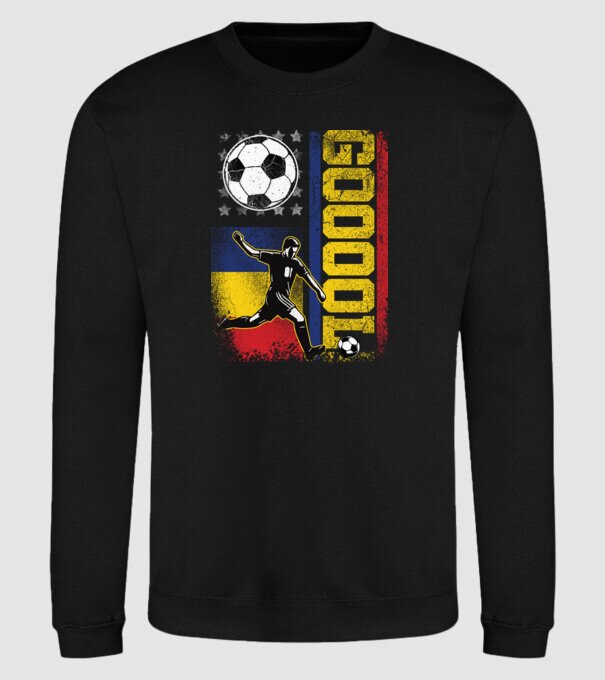 GOOOL model negru pe tricou