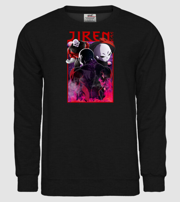 jiren dragonball model negru pe tricou