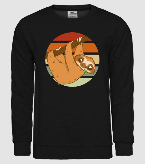 Leneș model negru pe tricou