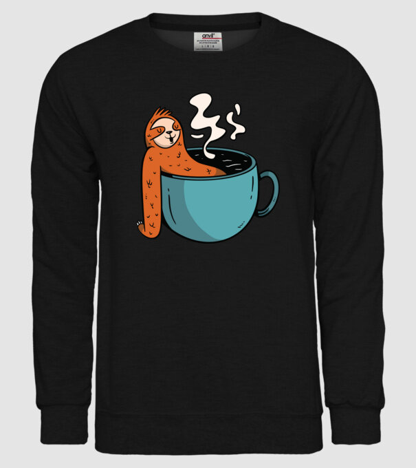 Leneș model negru pe tricou
