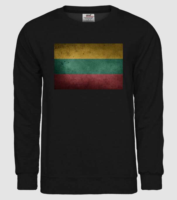 LITHUANIA model negru pe tricou