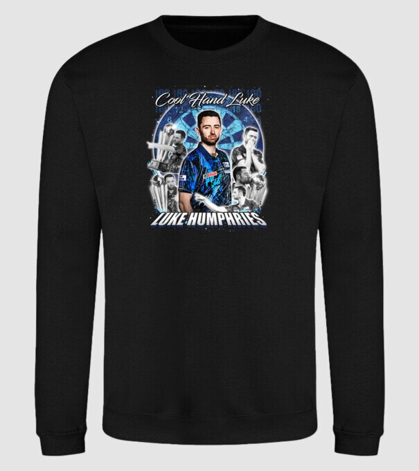 Luke Humphries Cool hand Luke model negru pe tricou