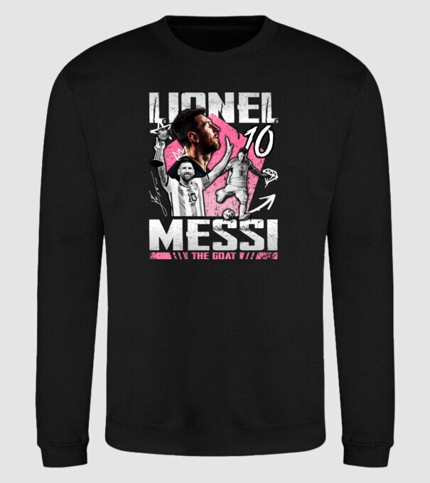 Messi tribute model negru pe tricou