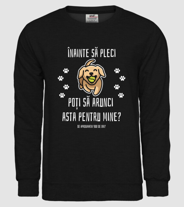 înainte să pleci, poți să arunci asta pentru mine? de aproximativ 900 de ori? model negru pe tricou
