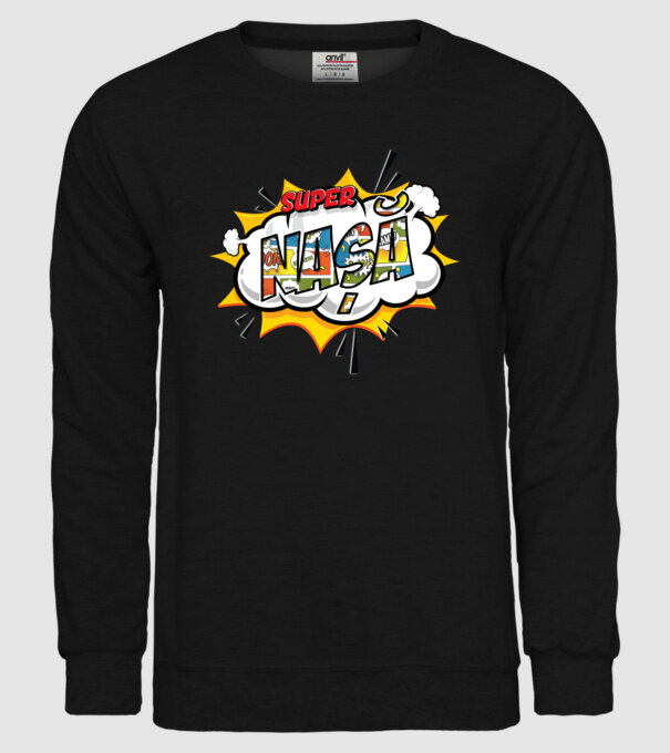 Nașă model negru pe tricou