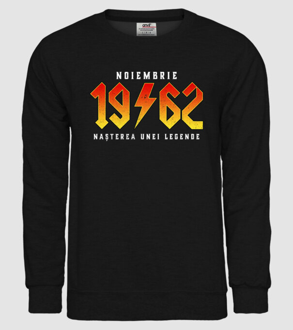 Noiembrie - 1962 - nașterea unei legende-D3575163 model negru pe tricou