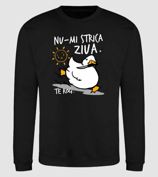 Nu-mi strica ziua. model negru pe tricou