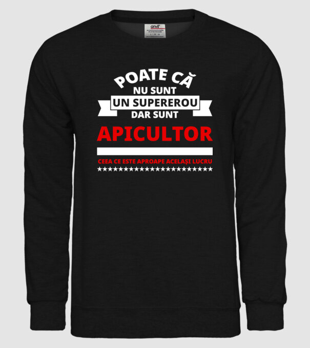 Poate că nu sunt un supererou, dar sunt APICULTOR, ceea ce este aproape același lucru model negru pe tricou