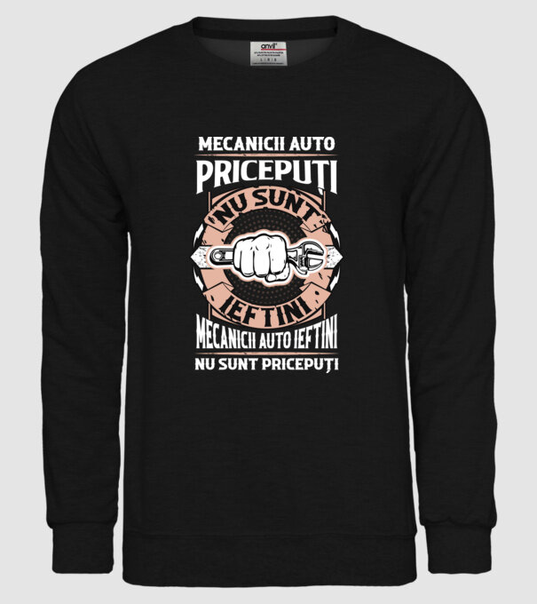 mecanicii auto pricepuți nu sunt ieftini, mecanicii auto ieftini nu sunt pricepuți model negru pe tricou