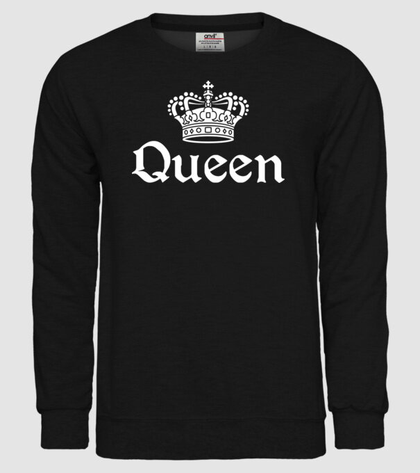 Queen model negru pe tricou