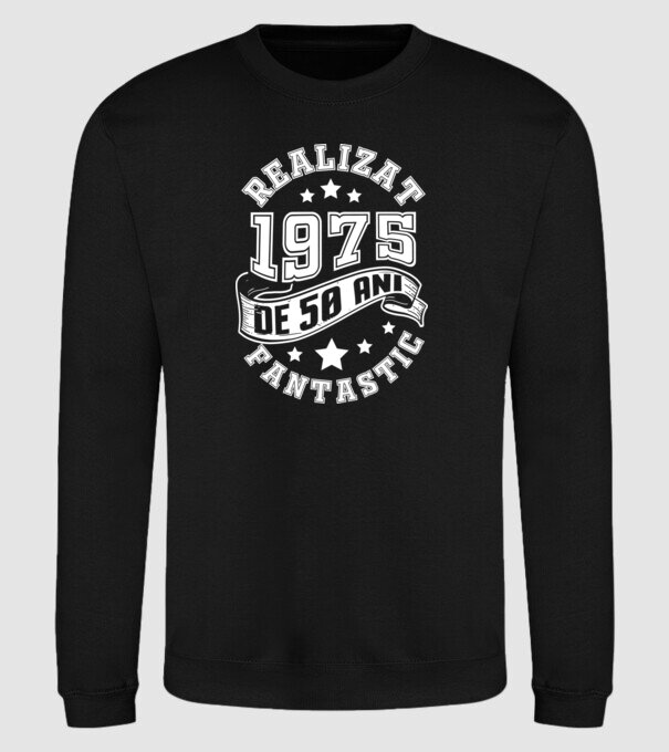Realizat de fantastic - 1975 model negru pe tricou