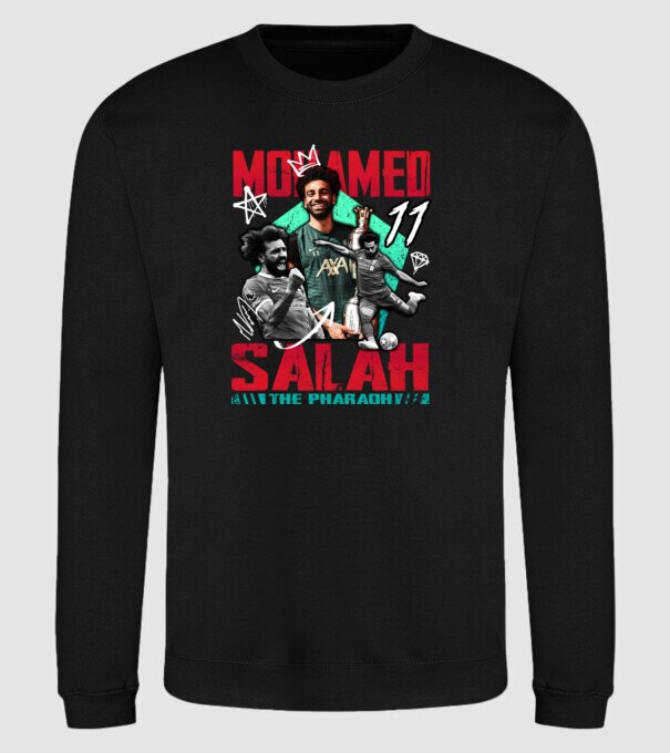 Salah tribute model negru pe tricou