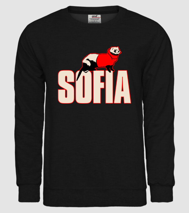 sofia la casa de papel model negru pe tricou