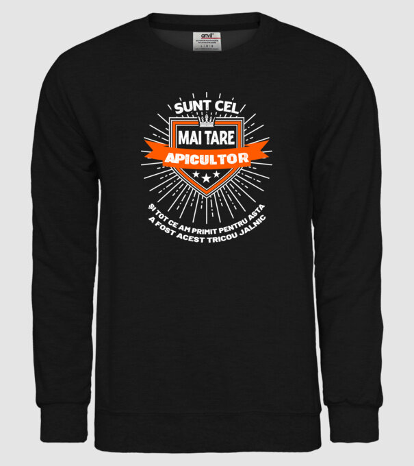 sunt cel mai tare apicultor și tot ce am primit pentru asta a fost acest tricou jalnic model negru pe tricou