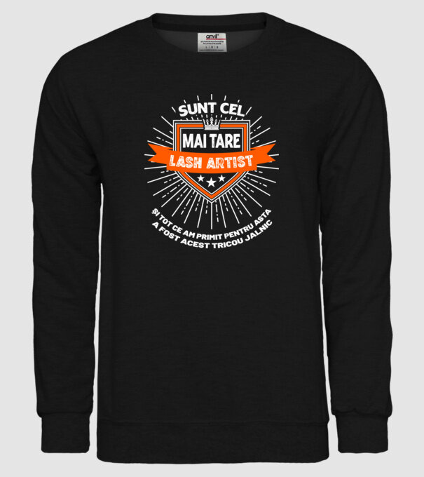 Sunt cel mai tare lash artist și tot ce am primit pentru asta a fost acest tricou jalnic model negru pe tricou