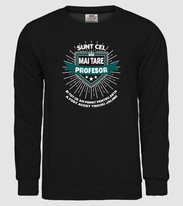 Sunt cel mai tare profesor și tot ce am primit pentru asta a fost acest tricou jalnic model negru pe tricou
