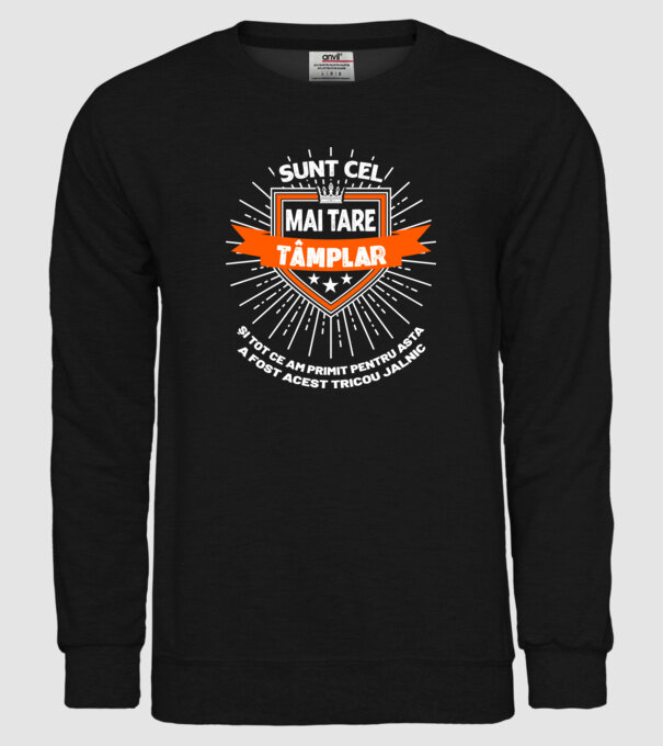 Sunt cel mai tare tâmplar și tot ce am primit pentru asta a fost acest tricou jalnic model negru pe tricou