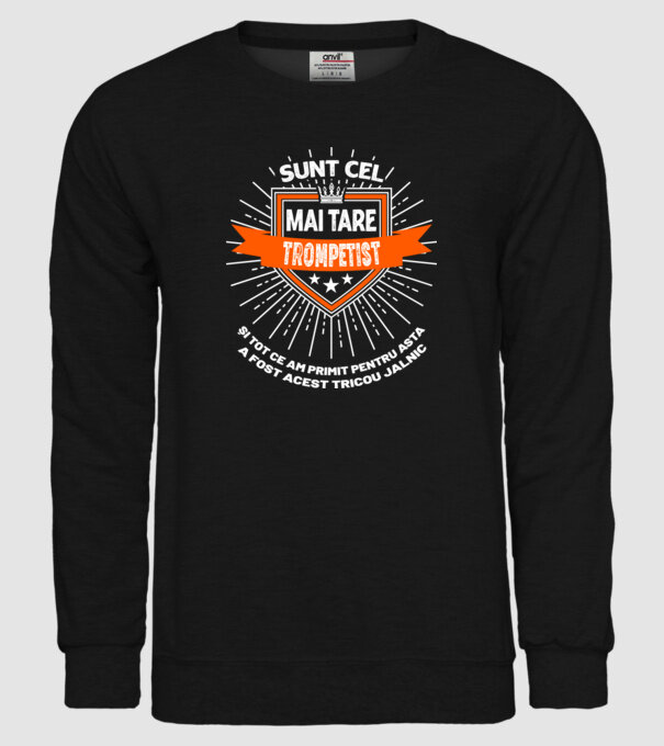 sunt cel mai tare trompetist și tot ce am primit pentru asta a fost acest tricou jalnic model negru pe tricou