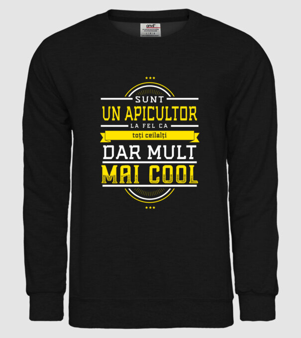 sunt un apicultor, la fel ca toți ceilalți, dar mult mai cool model negru pe tricou