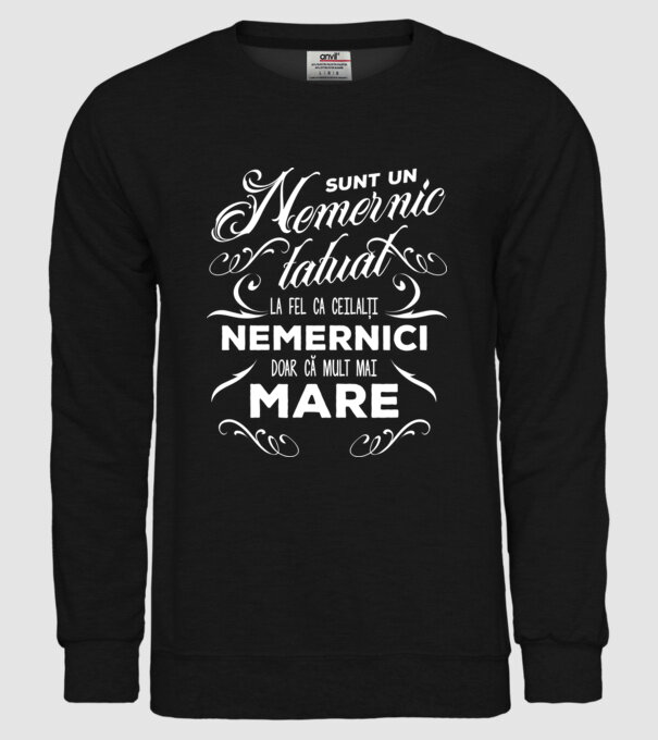 Sunt un nemernic tatuat, la fel ca ceilalți nemernici, doar că mult mai mare model negru pe tricou