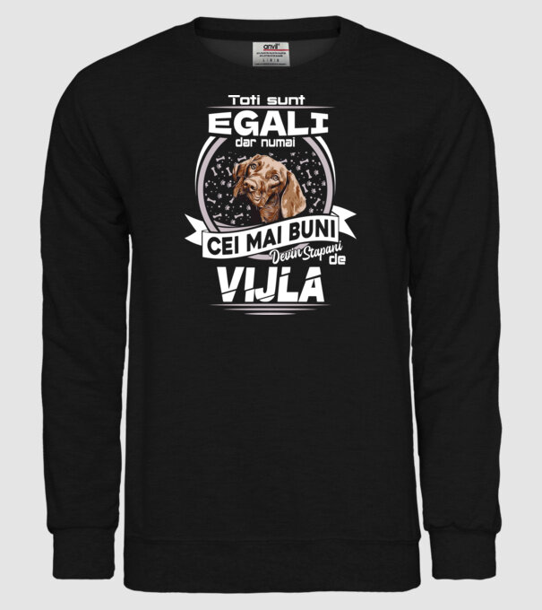 Toți sunt egali, dar numai cei mai buni devin stăpâni de vijla lght model negru pe tricou