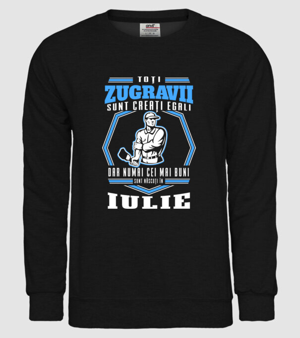 Toți zugravii sunt creați egali, dar numai cei mai buni sunt născuți în iulie model negru pe tricou