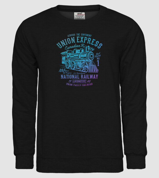 Trenuri model negru pe tricou