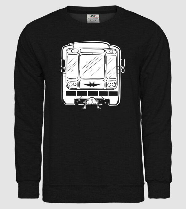 Trenuri model negru pe tricou