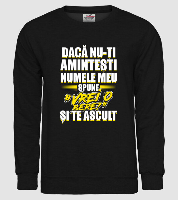 Dacă nu-ți amintești numele meu, spune
