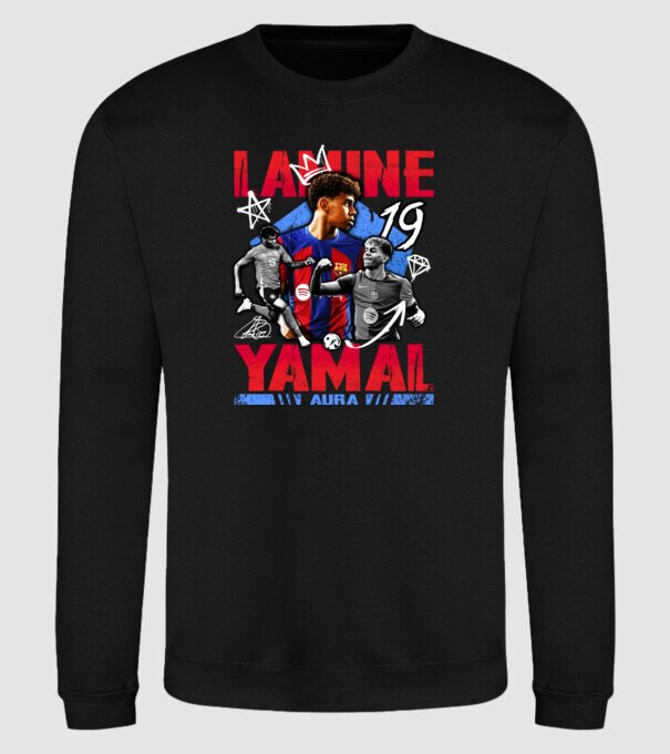 Yamal tribute model negru pe tricou