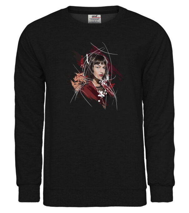  model  pe tricou