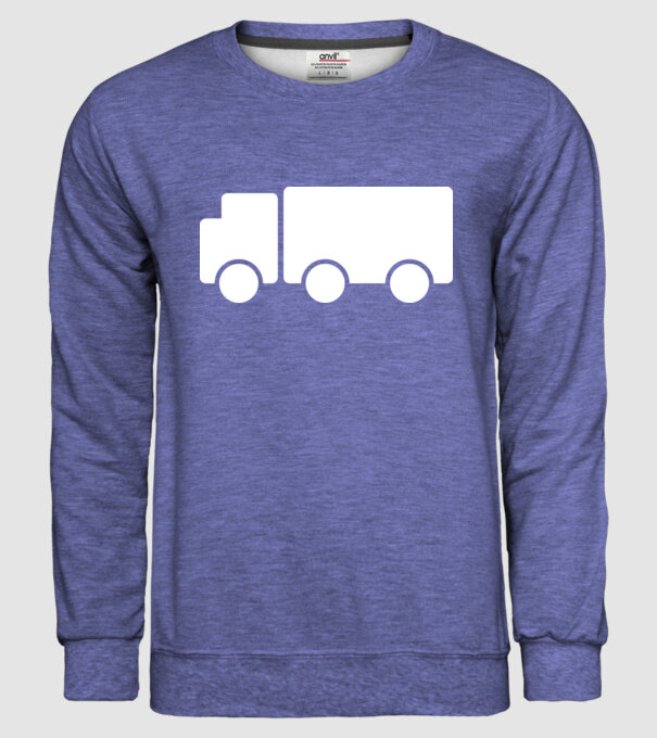 Camion 2. model albastru jeanși pe tricou