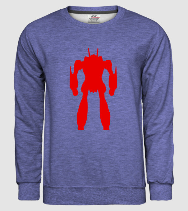 Transformers 7 model albastru jeanși pe tricou