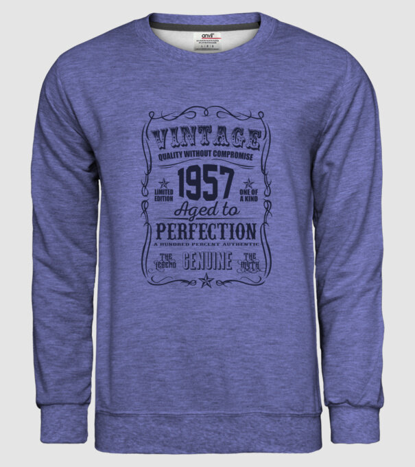 Vintage Perfection - 1957 model albastru jeanși pe tricou