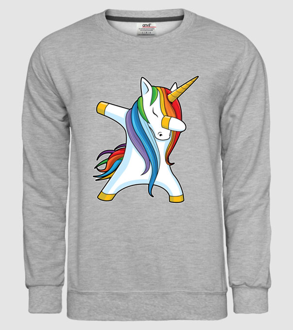 DAB Unicorn 2 model gri pe tricou