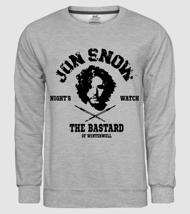 'Jon Snow Night''s Watch' model gri pe tricou