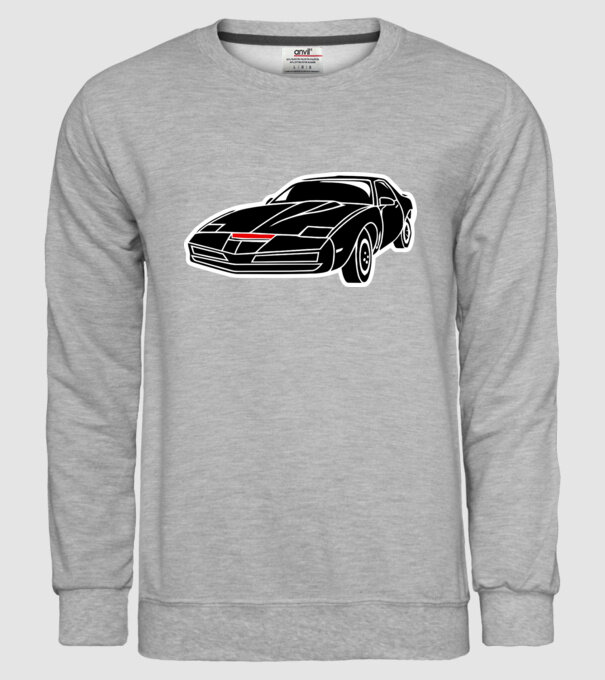 Kitt 3C.eps model gri pe tricou