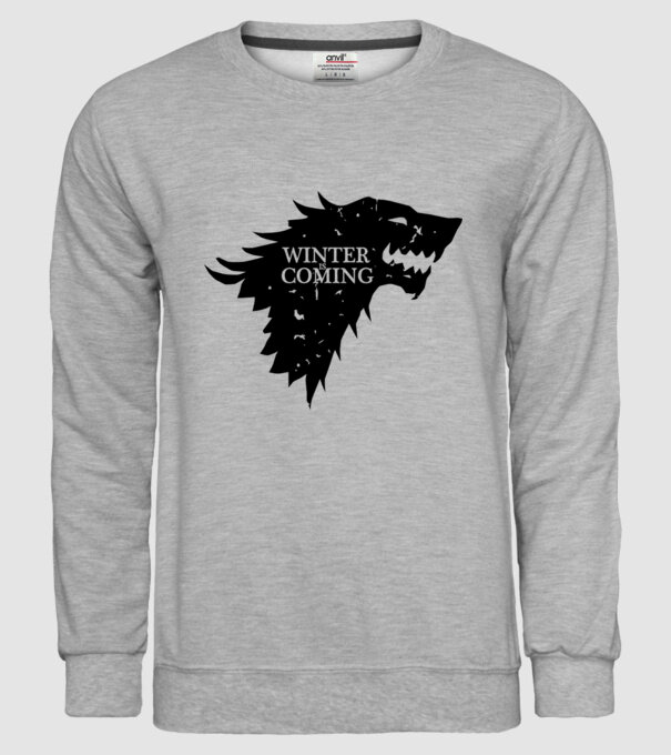 Winter is Coming model gri pe tricou