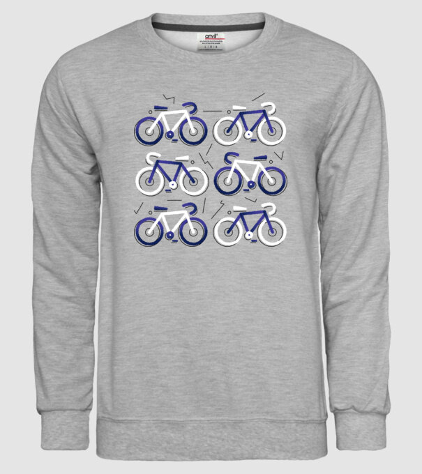 Bikes model gri pe tricou