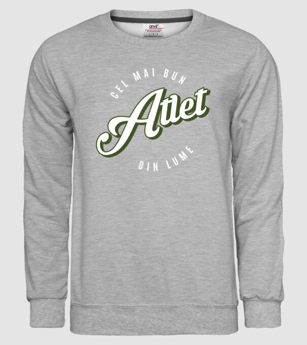 Cel mai bun Atlet din lume model gri pe tricou