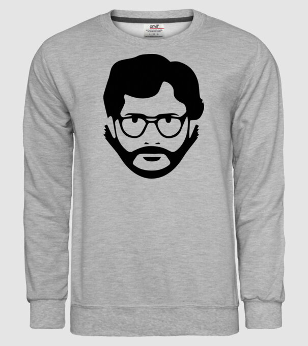 professor simple model gri pe tricou